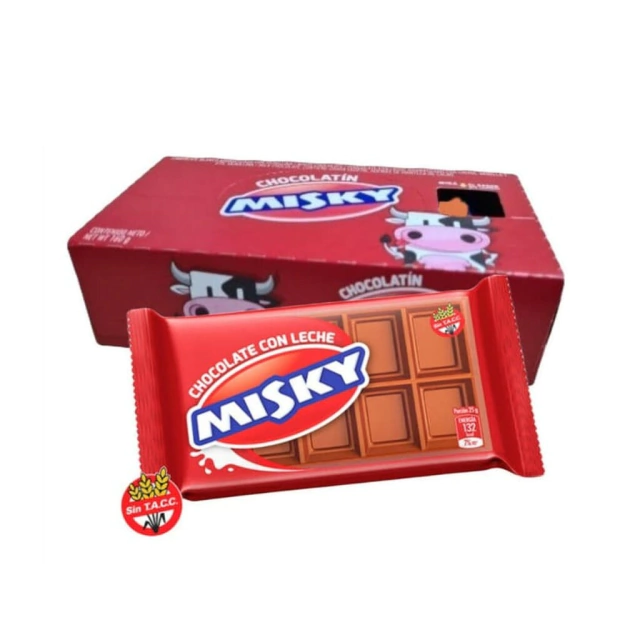 MISKY CELOFAN 25G NEGRO